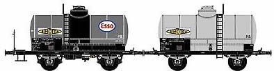 LS Models 30448 - 2pc Tank Car Set OCEM “SIMOTRA” of the SNCF